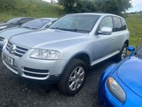 VOLKSWAGEN TOUAREG 2.5 TDI SE 5dr Auto. spares or repair, turn up trailer away