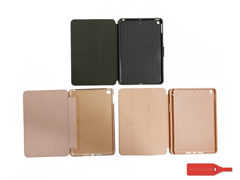 THREE (3) APPLE IPAD MINI CASES FITS APPLE PENCIL COMPOSITION BOOK ROSE GOLD