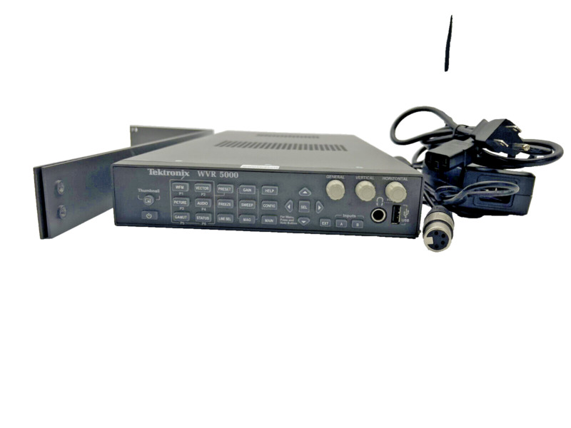Tektronix WVR5000 Multi-format Waveform Rasterizer OPT: SD HD DG Audio WVR 5000