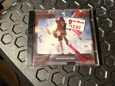 NEW/SEALED AC/DC Blow Up Your Video 1988 CD Heatseeker Brian Johnson Angus Young