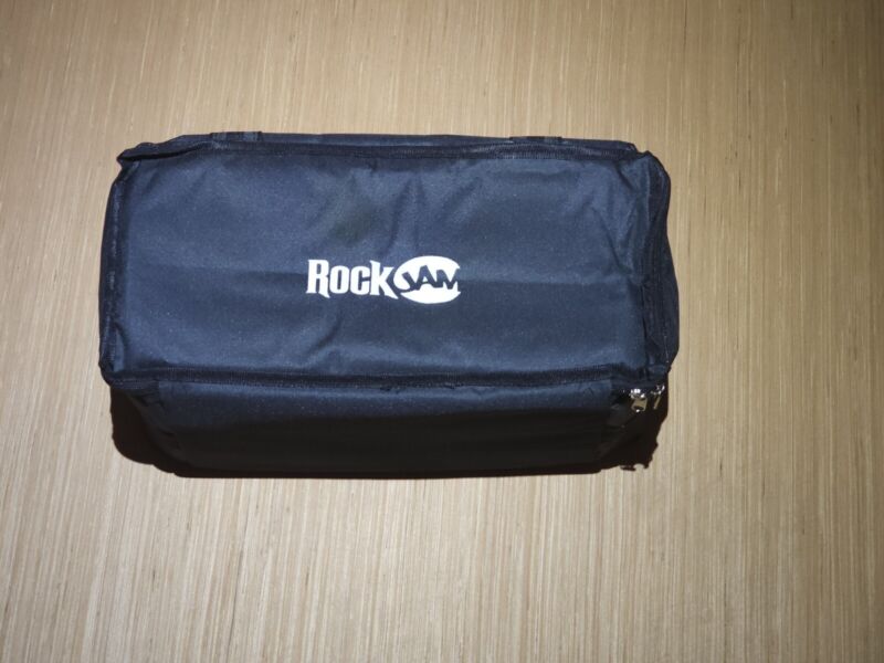Padded Bag ONLY RockJam RJ-100300 7" 8" Bongo Set Soft Carry Strap Case (Black)