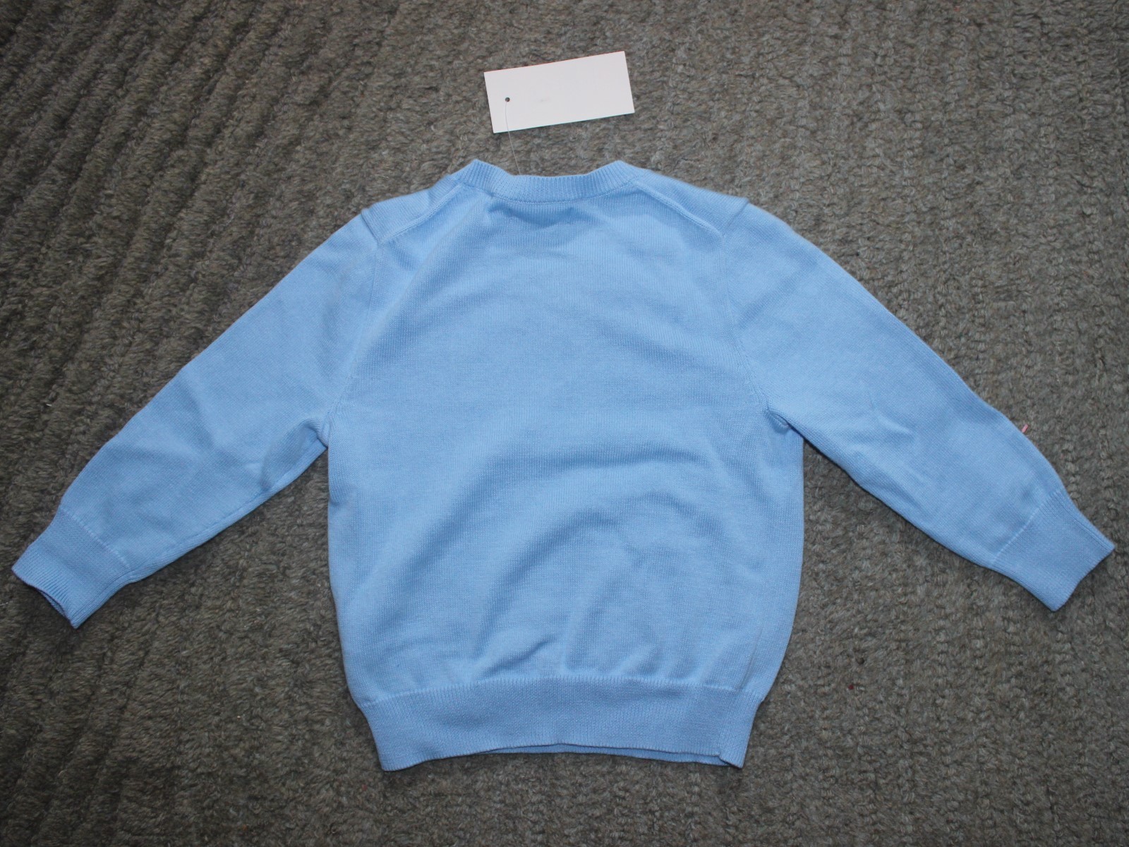 Ralph Lauren Baby Boys Blue Light Weight Cotton Sweater - Size 24 Months - NWT