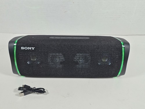 Sony SRS-XB43 Extra Bass Wireless Portable Bluetooth Speaker with LED - Black | eBay Sony SRS-XB43 Extra Bass Wireless Portable Bluetooth Speaker with LED - Black | eBay