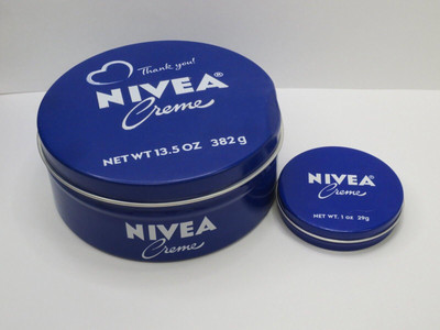 NIVEA CREME 13.5 OZ & TRAVEL SIZE CREME 1 OZ