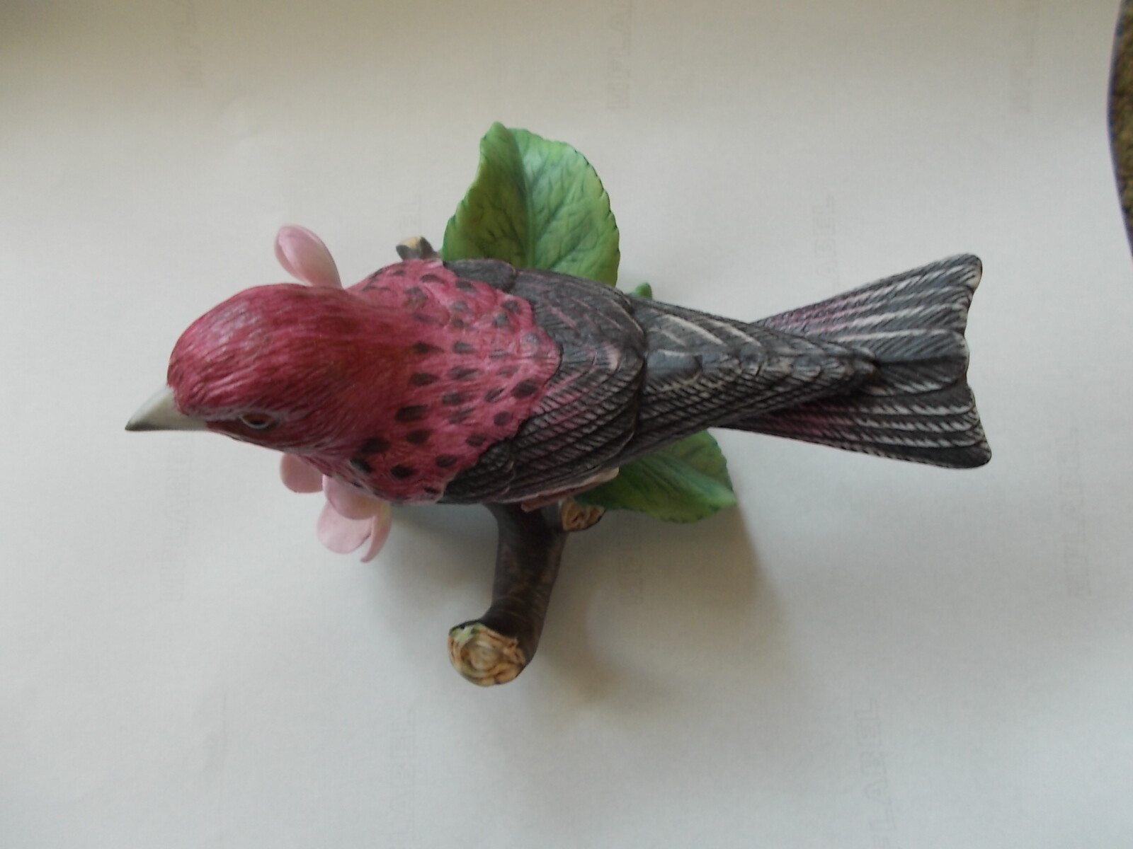 Lenox Vintage Porcelain Purple Finch 1991