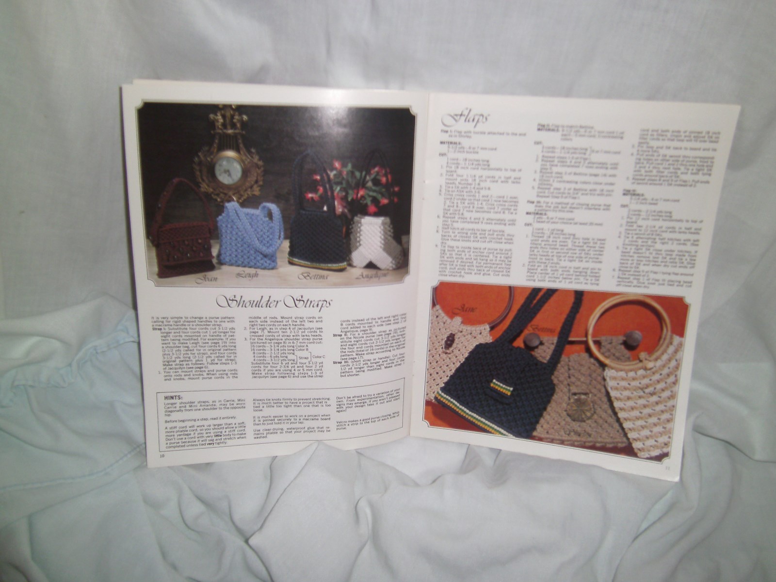 MACRAME  PURSE PATTERNS