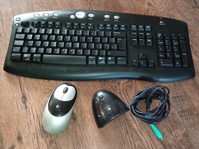 Logitech Keyboard and mouse PS2 wireless Internet Media keyboard