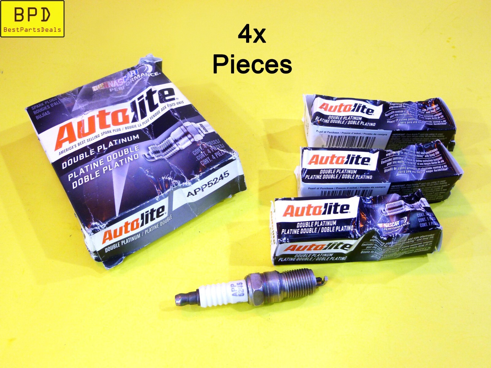 Autolite Double Platinum Spark Plug APP5245 Autolite Double Platinum Spark Plug APP5245