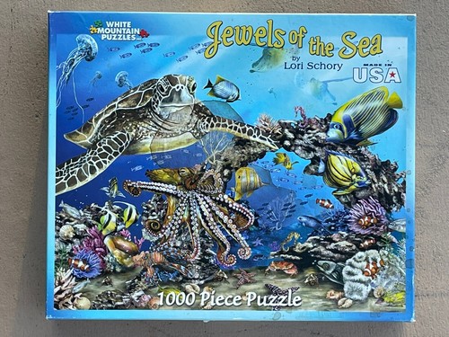 White Mountain JEWELS OF THE SEA 1000 Piece Jigsaw Puzzle