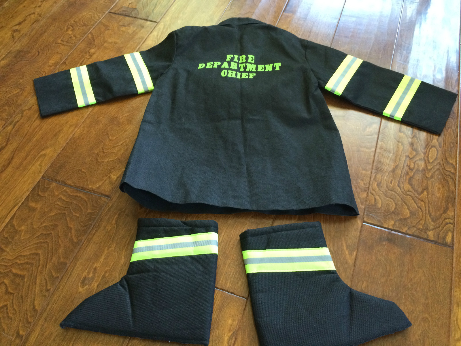 Fire department Chief halloween costume, dress up boys costume