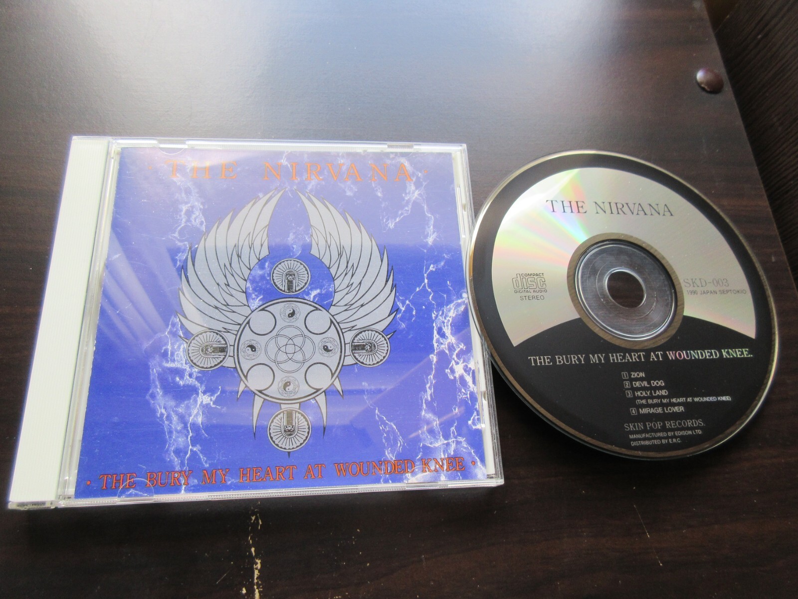 The Nirvana The Bury My Heart at Wounded Knee Japan CD The Nirvana The Bury My Heart at Wounded Knee Japan CD