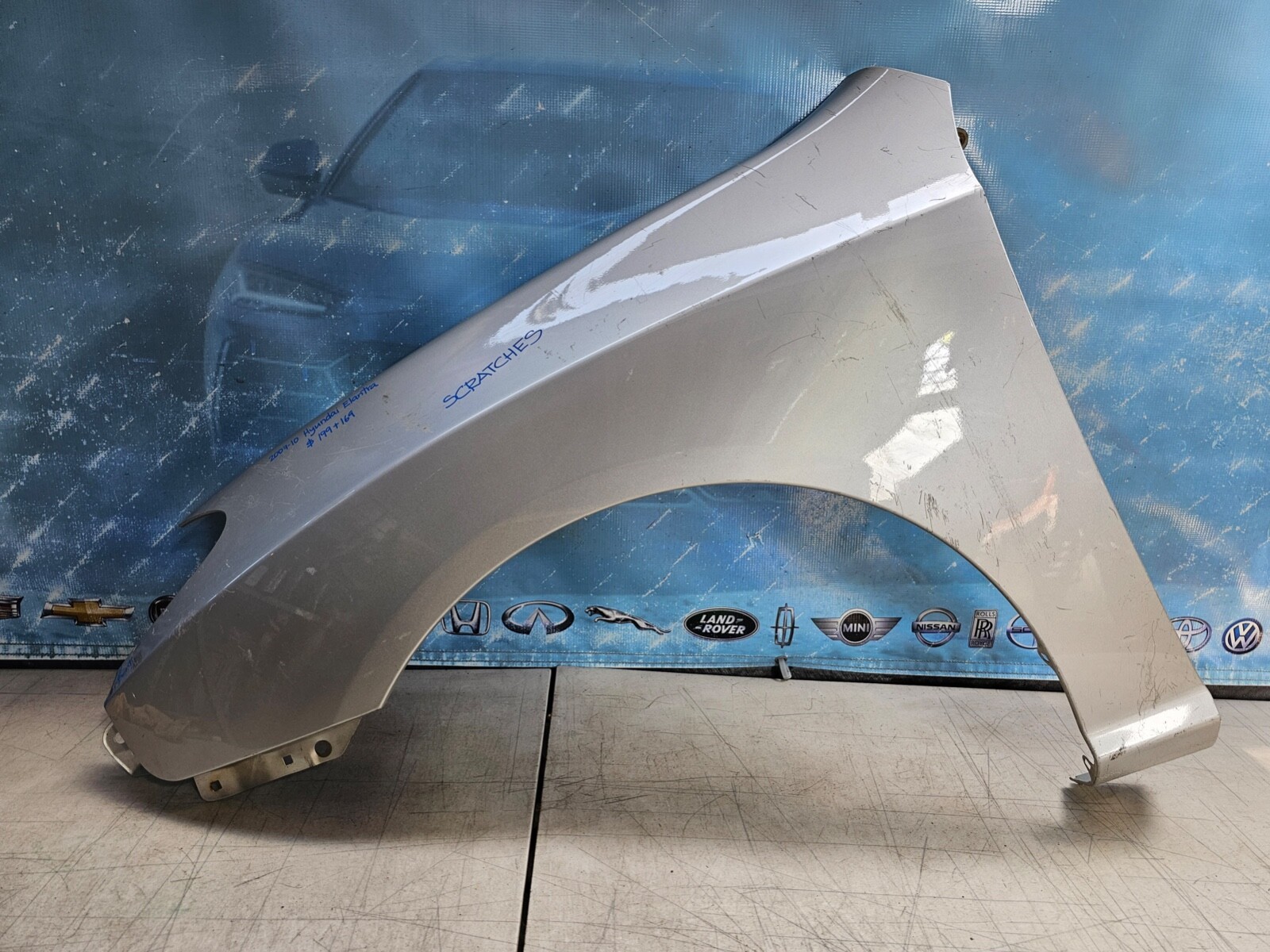 2007-2010 Hyundai Elantra Left Driver Side Fender | Genuine OEM