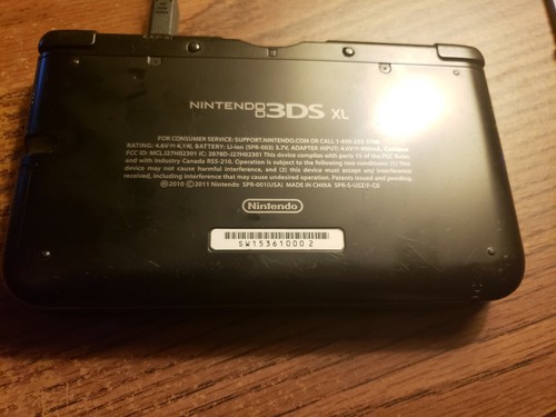 3DS XL Modded with 1650+ Games!! (Ok Condition)