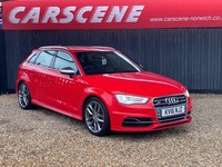 2016 Audi S3 2.0 TFSI Sportback quattro Euro 6 (s/s) 5dr (Nav) HATCHBACK Petrol 