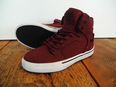 SUPRA FOOTWEAR - VAIDER KINDER SCHUHE SNEAKER NEU BURGUNDY