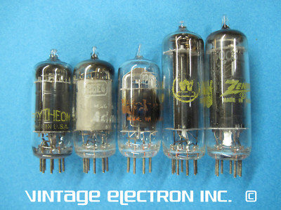 All American Five Radio Tube Set (AA5): 12AV6 12BA6 12BE6 35W4 50C5