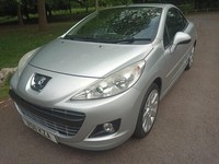2011 Peugeot 207 1.6 VTi GT 2dr CONVERTIBLE Petrol Manual