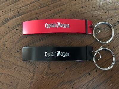 Captain Morgan Rum  Bottle Opener / Key Chain -NEW