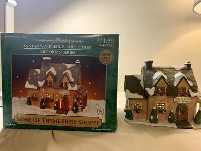 Santa s Workbench Collection Victorian Series  Sense of Thyme Herb Shoppe  2001 