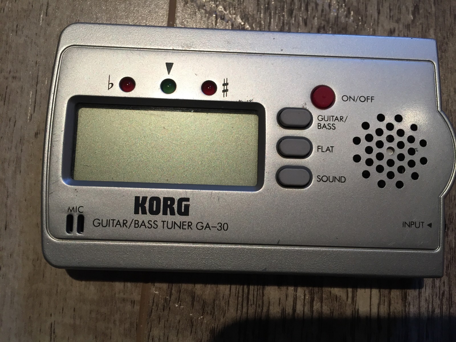 Korg Guirar Bass Tuner GA-30 Great Condition Low shipping Cost