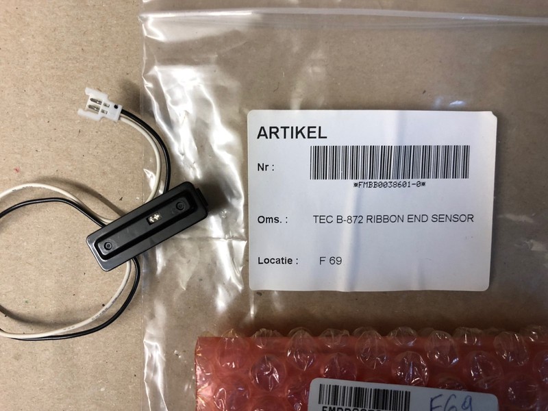 Toshiba Tec B-872 Ruban Haut Capteur Fmbb0038601