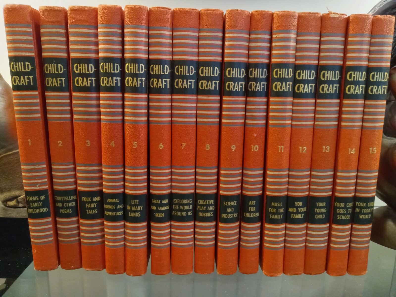 CHILDCRAFT チャイルドクラフト 全15巻＋ⅠⅡ巻セットチャイルドポニー 1954 CHILDCRAFT Encyclopedia Books COMPLETE SET 1-15
