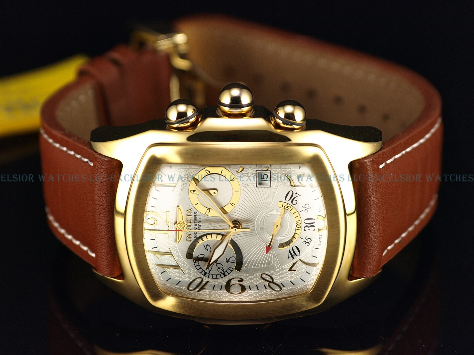 上品★クロノグラフ★イエロー INVICTA Lupah 43876 Lupah model 43876 | InvictaWatch.com