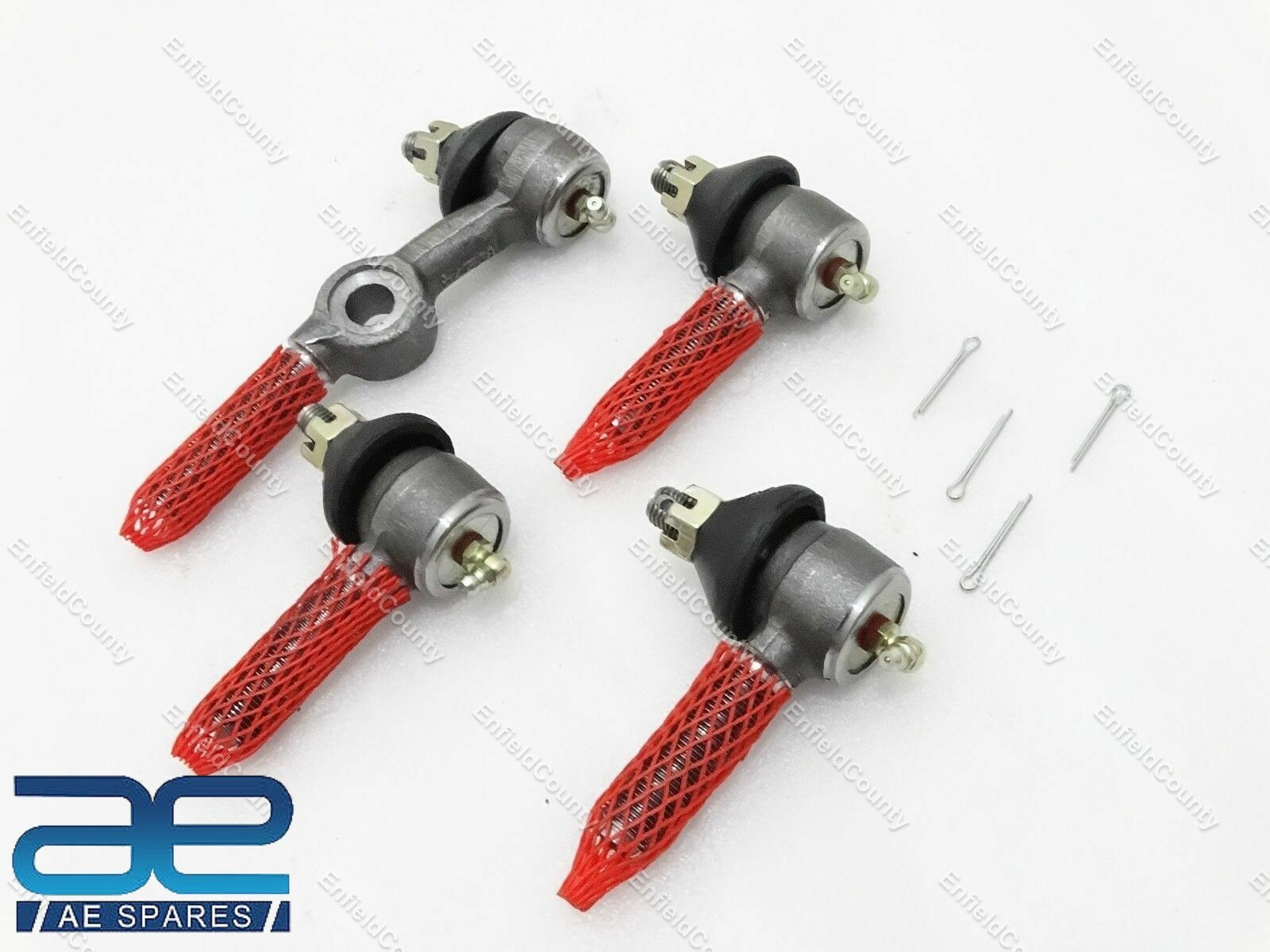 Steering Bar End Kit Set of 4 Fits For Willys CJ2A CJ3B Mahindra Jeeps RHD