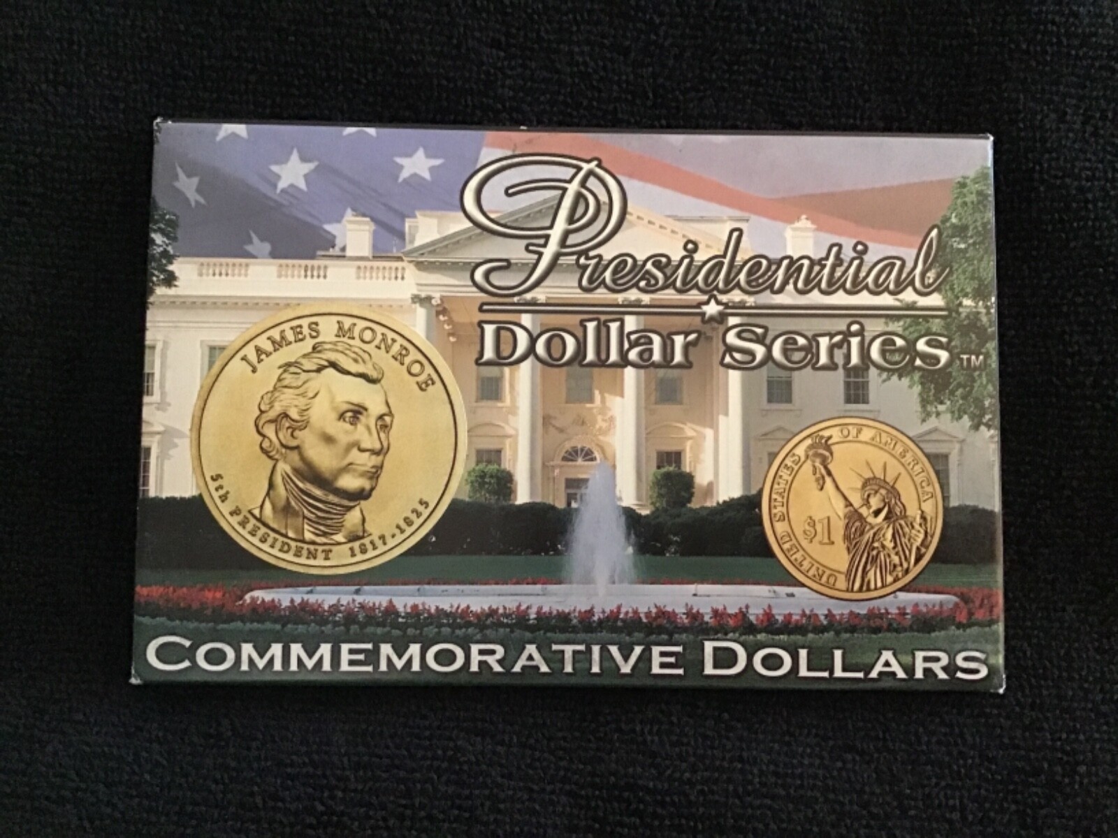 2008-P&D JAMES MONROE COMMEMORATIVE PRESIDENTIAL DOLLAR SET