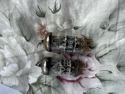 Telefunken E88CC Gold Pins 1960s Super Rare NOS NIB One Pair