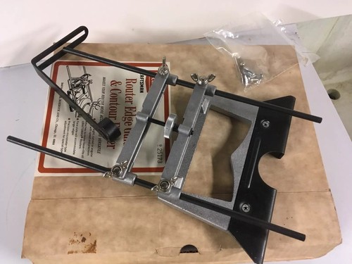 Sears Craftsman Router Edge Guide & Contour Finger 9-25173 Manual Vintage