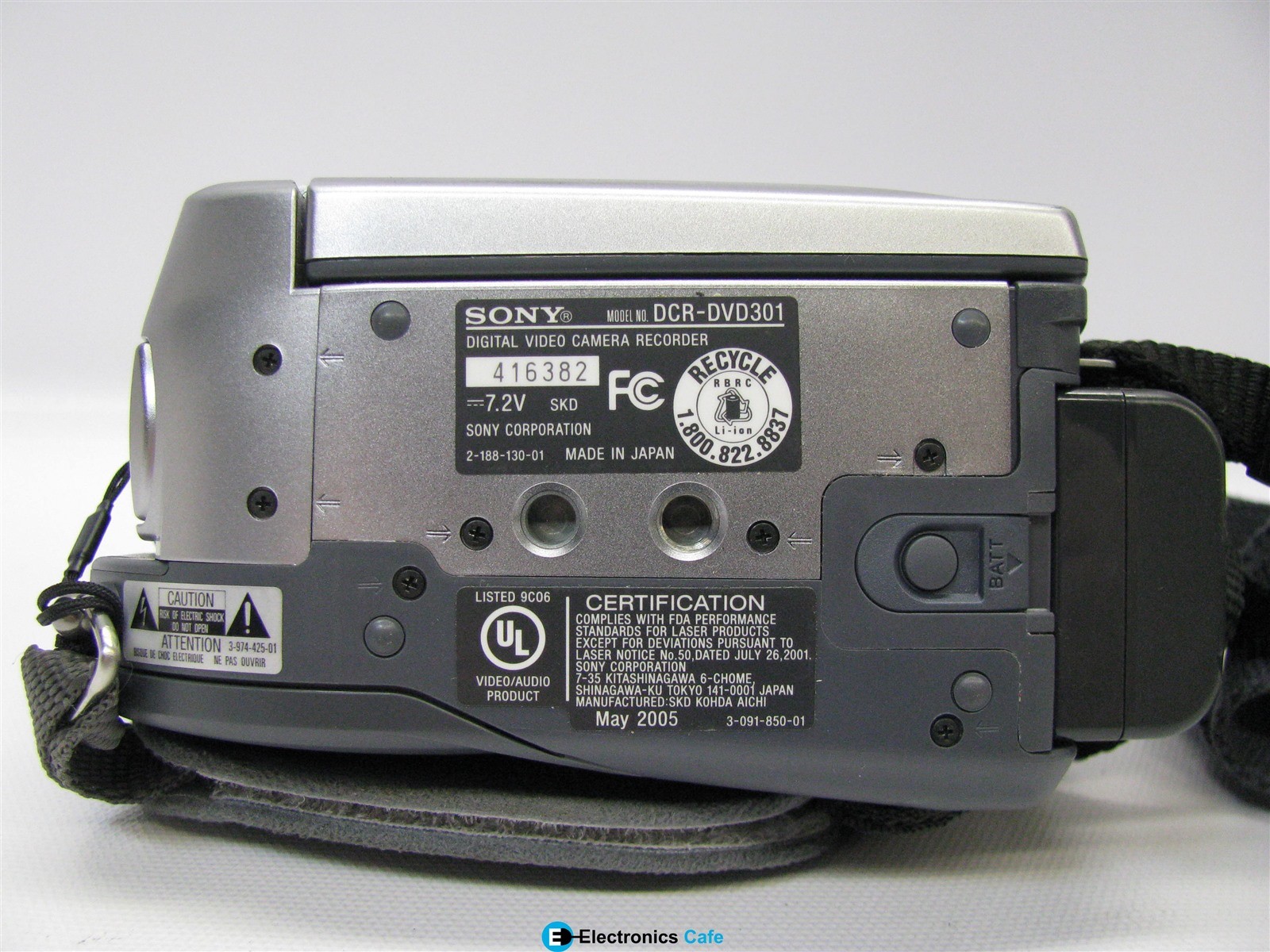 Sony DCR-DVD301 DVD Video Camcorder