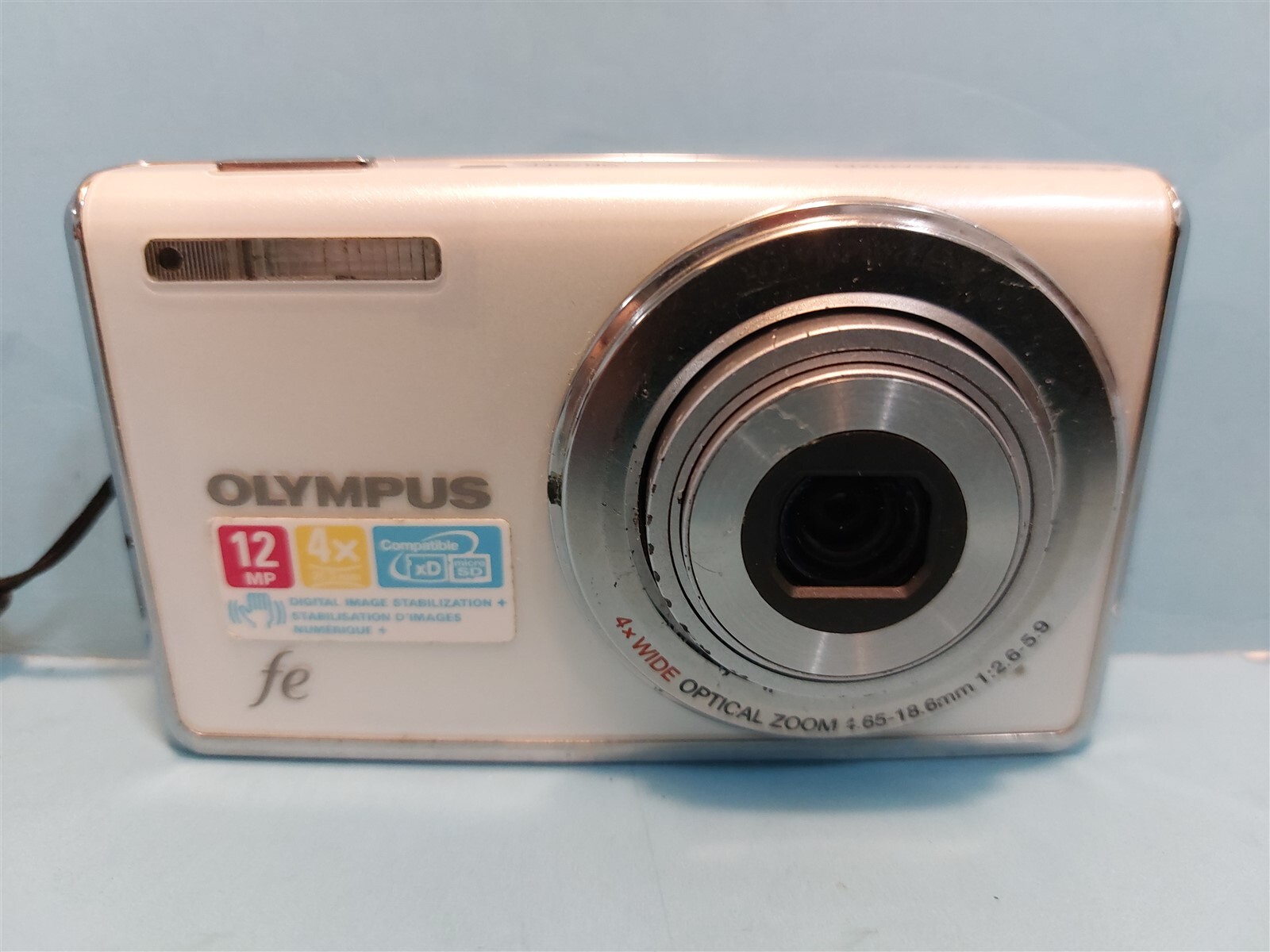 【動作確認済み】OLYMPUS FE-4010 デジタルカメラ Olympus FE FE-4010 12.0MP Digital Camera - Gray for sale