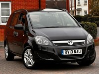 2013 Vauxhall Zafira 1.6i [115] Exclusiv 5dr MPV Petrol Manual