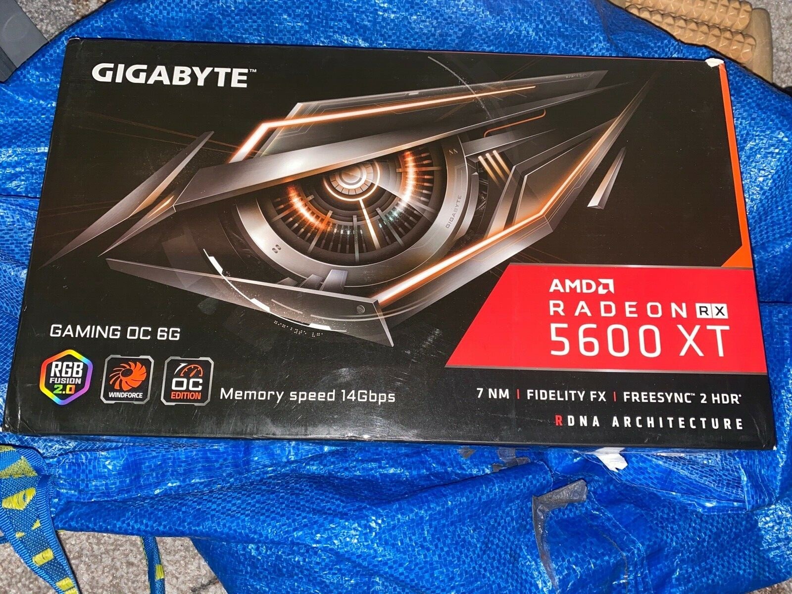 GIGABYTE Radeon RX 5600 XT 6GB 箱無し GIGABYTE Radeon RX