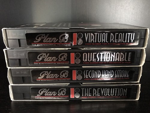 Plan B Skateboards Essential Fourology Vhs Box Set 4 skateboard Videos VHS