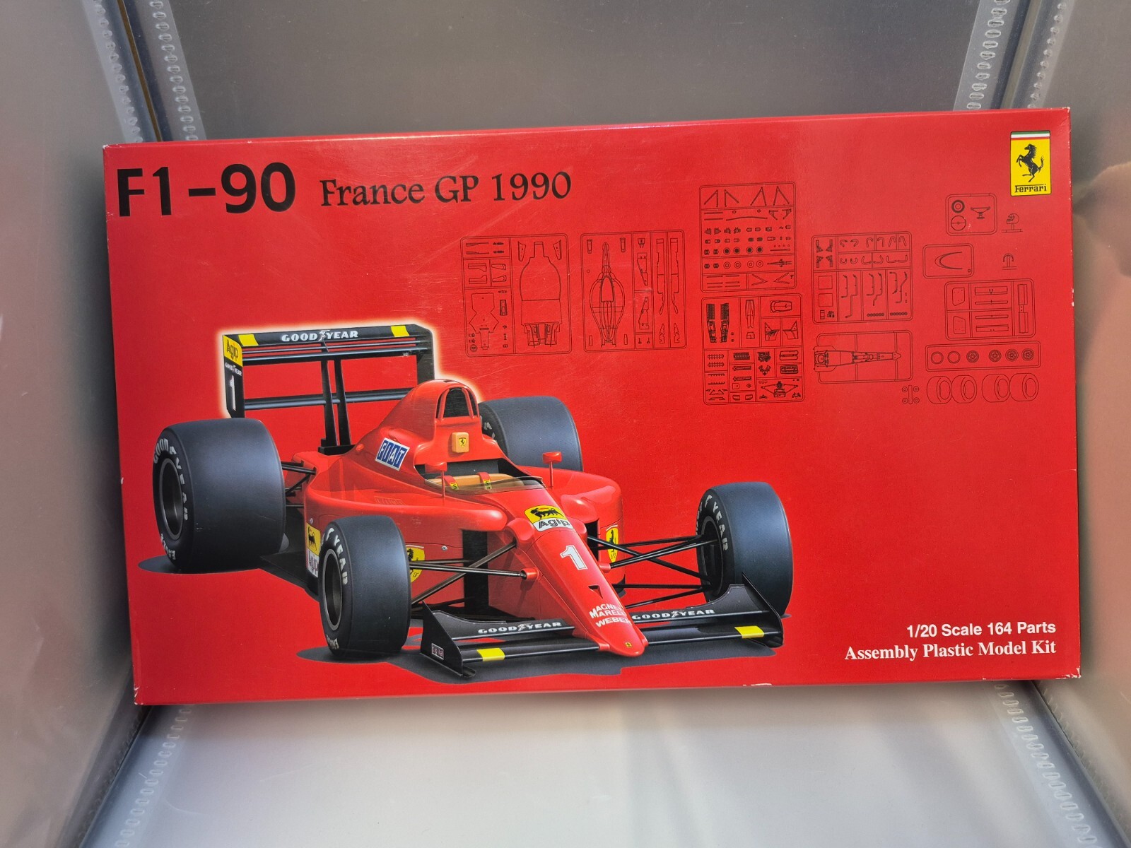 フジミ 1/20 フェラーリ641/2 Mexican GP 1990 フジミ 1/20 フェラーリ641/2 Mexican GP 1990 - メルカリ
