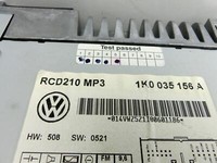 Audi A3 8P 09-12 Autoradio CD-Radio MP3 Audi A3 8P 09-12 13.03.2009 1K0035156A gebraucht Vorschau 6