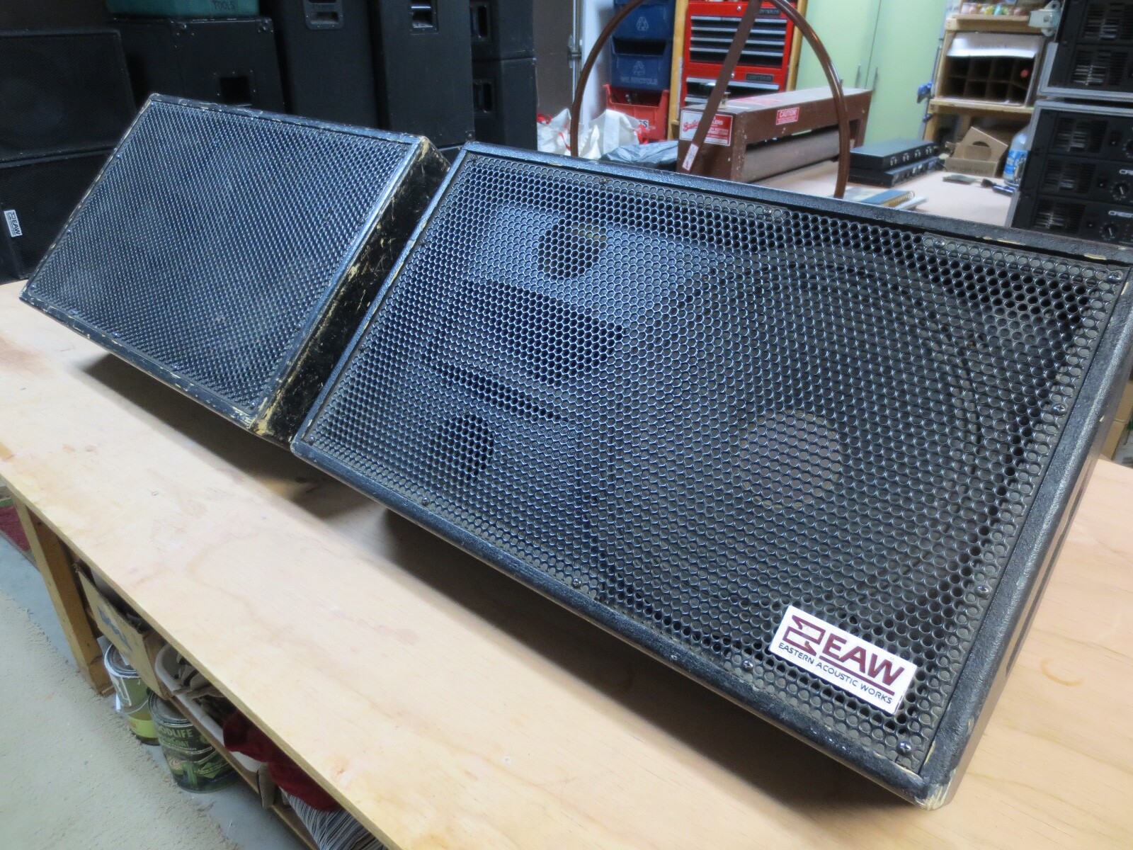 EAW SM122M Wedge Stage Monitor Speakers