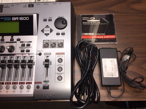BOSS BR-1600CD Digital Multi Track Recorder Complete Box Manual Plus FS-5U Pedal