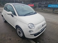 2013 Fiat 500 1.2 Lounge 3dr [Start Stop] HATCHBACK Petrol Manual