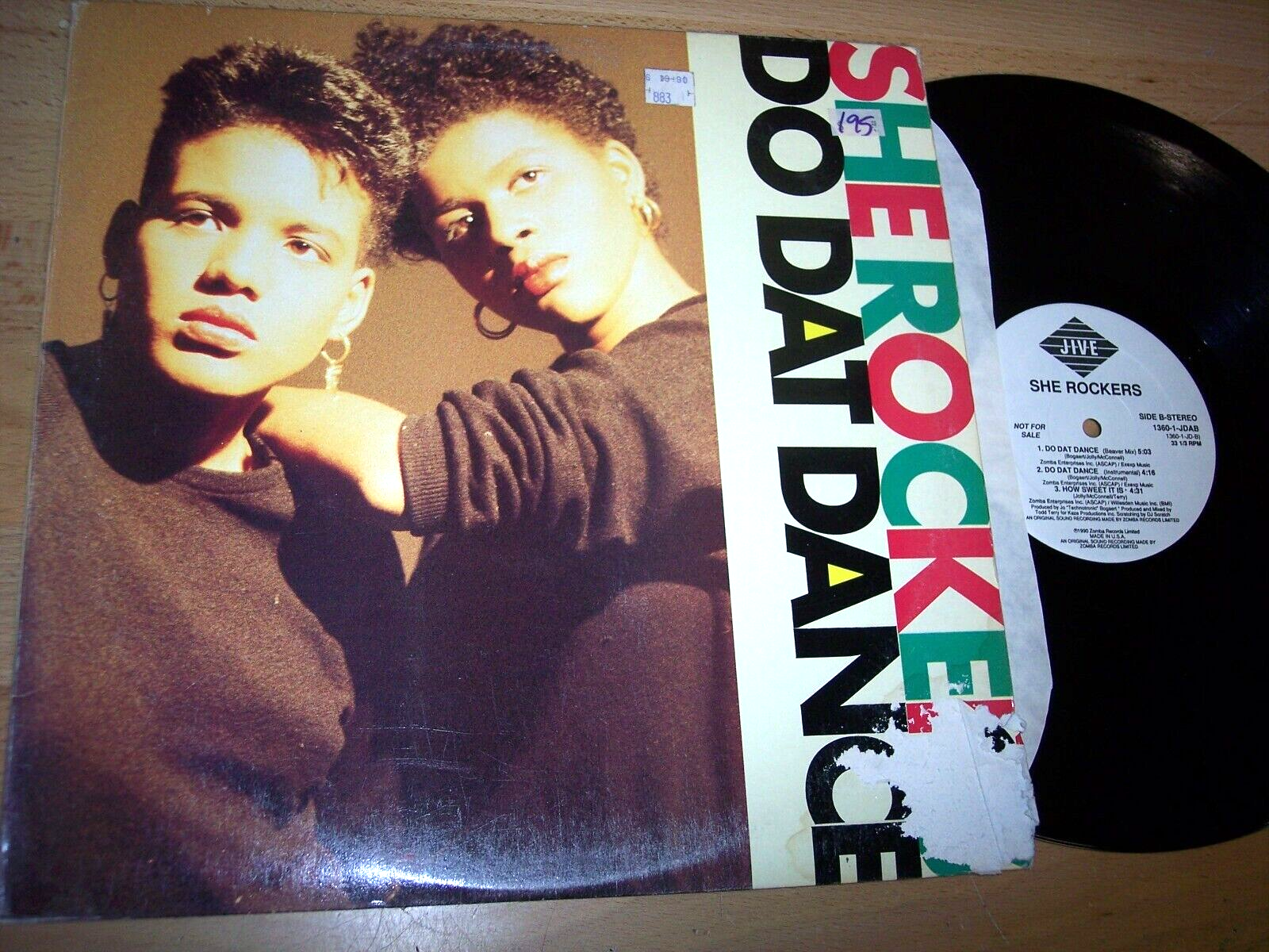 VG++ 1990 She Rockers Do Dat Dance 12