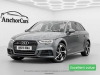 2019 Audi S3 2.0 TFSI Black Edition Sportback 5dr Petrol S Tronic quattro Euro 6