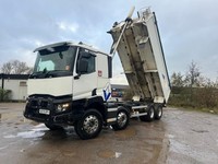 Renault C (C) 430 8X4 WILCOX ALLOY TIPPER , SLEEPER, WEIGHER 