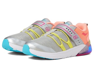 Кроссовки и кроссовки для девочек Saucony Kids Flash Glow 2.0 (для малышей)