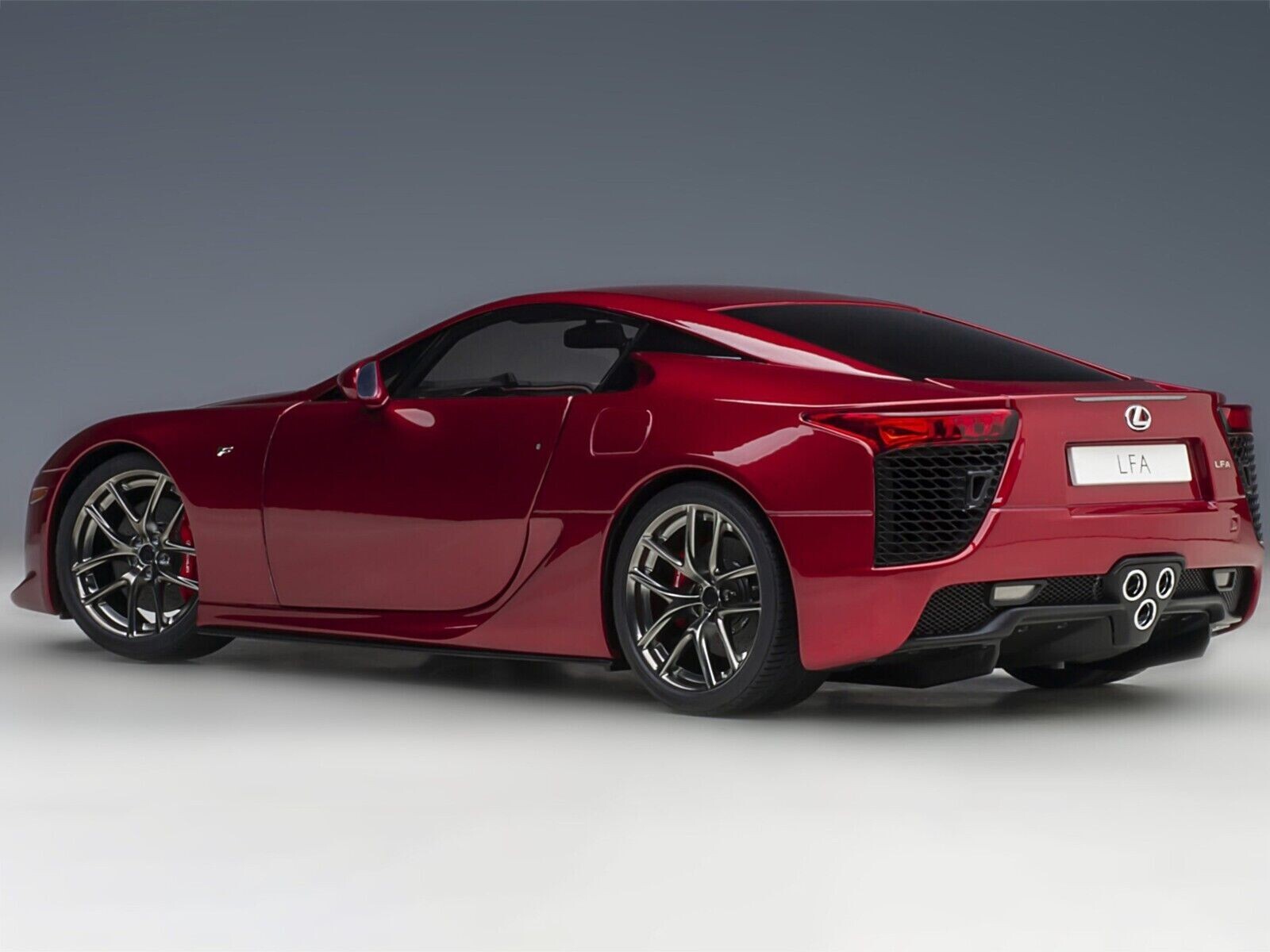 その他 li fafa a ceramic car 1/18 Scale Lexus LFA (Pearl Red Metallic) Composite Model