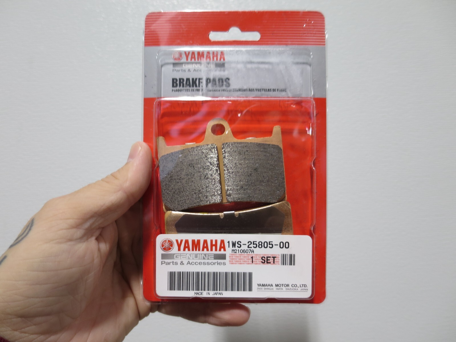 YAMAHA ブレーキパッド 5JJ-25805-00 新品 1セット Yamaha OEM Front Brake Pad Kit 5JJ-25805-00-00