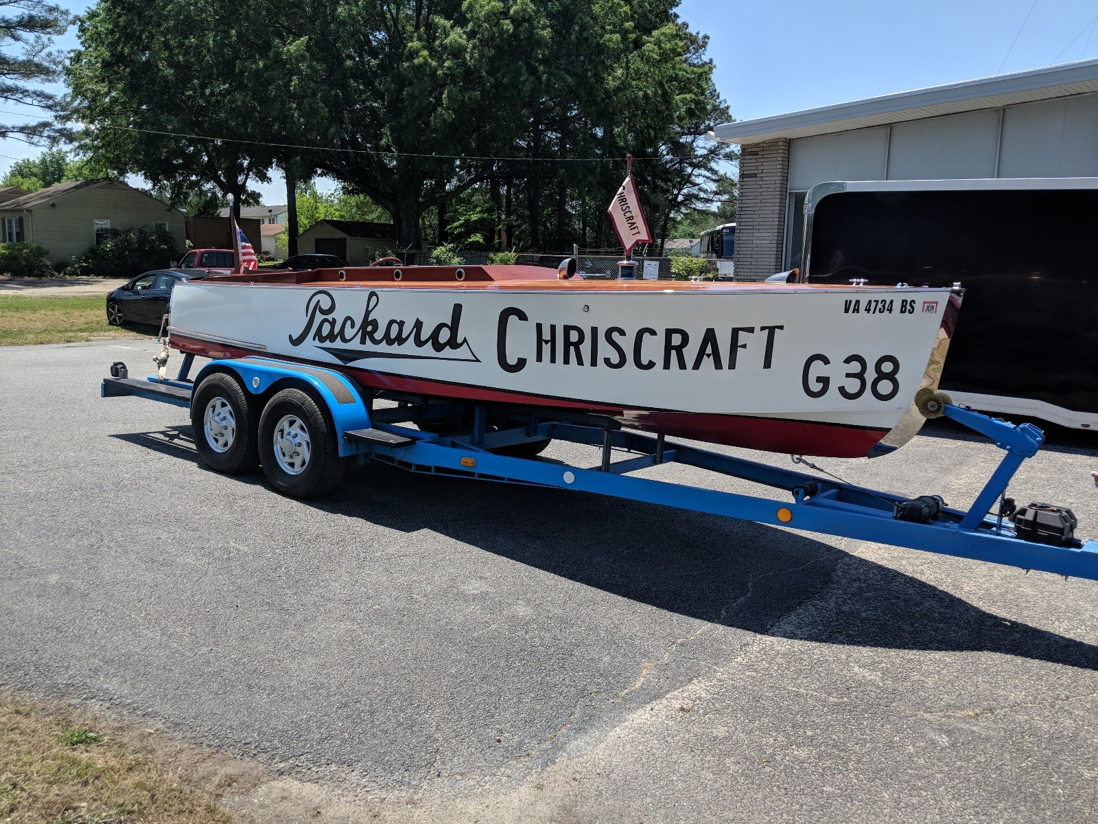 23' Replica of the 1923 Detroit GoldCup Winner - G38 Packard Chris Craft
