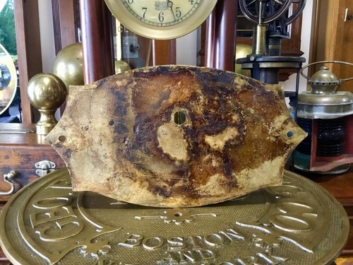 A. BURLINGAME. CO. WORCESTER MASS. BRONZE PLAQUE, Guaranteed Original