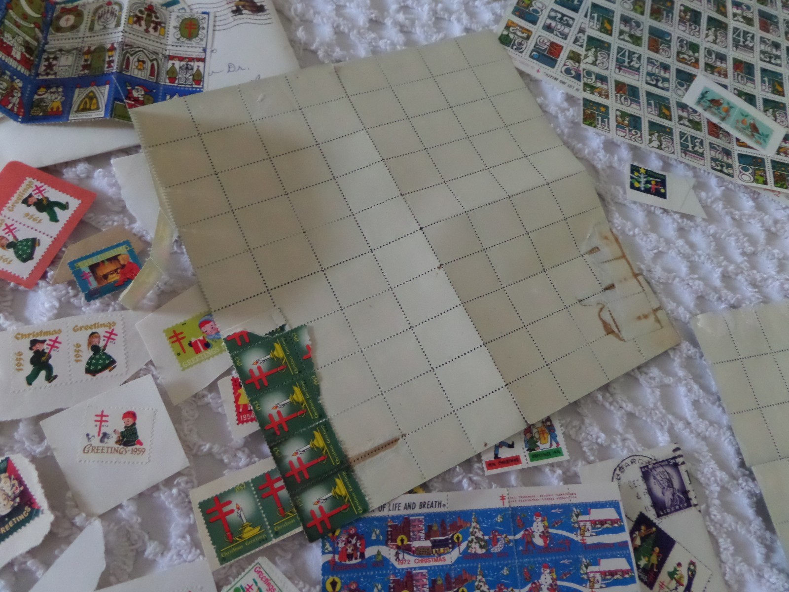 Vtg Lot Christmas Seals Boys town Yellowstone Boys Ranch 1950's - 80's